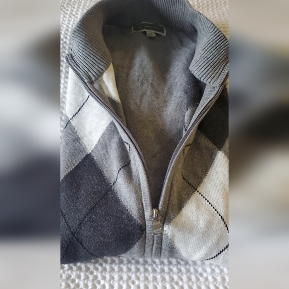 Zip up argyle sweater XXL Inc International Concept - Picture 14 of 14